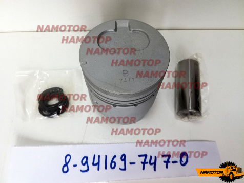 Поршень ДВС ISUZU 4FE1 8-94169-747-0, 8-94169-752-0, 8-94459-384-0, (№ колец RIK 17185)